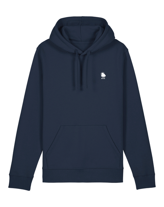 Sweat à capuche 280 Bio - Marine